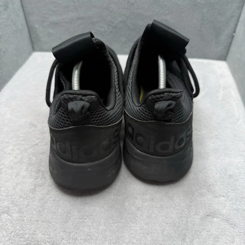 Adidas Lite Racer Adapt Cloudfoam Black Mesh Slip-On Shoes Men's Size 11
